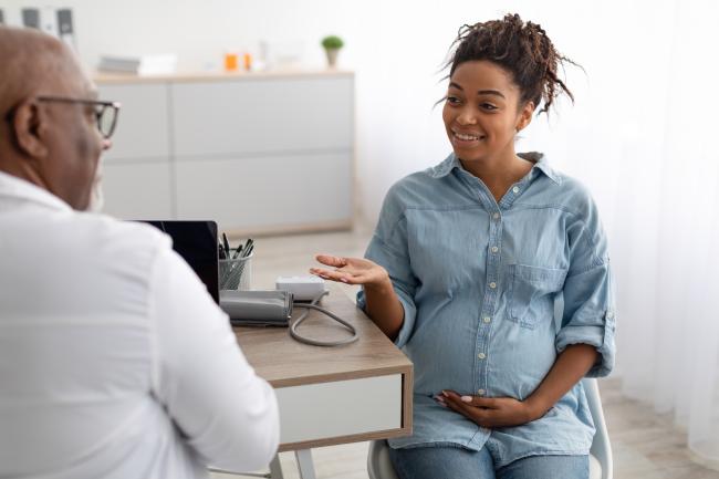 Doctor With Pregnant Woman